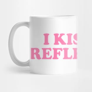 I Kiss My Reflection Y2K Tee, Girl Outfit 00s Inspired Retro Tee, Late 90s Style Mug